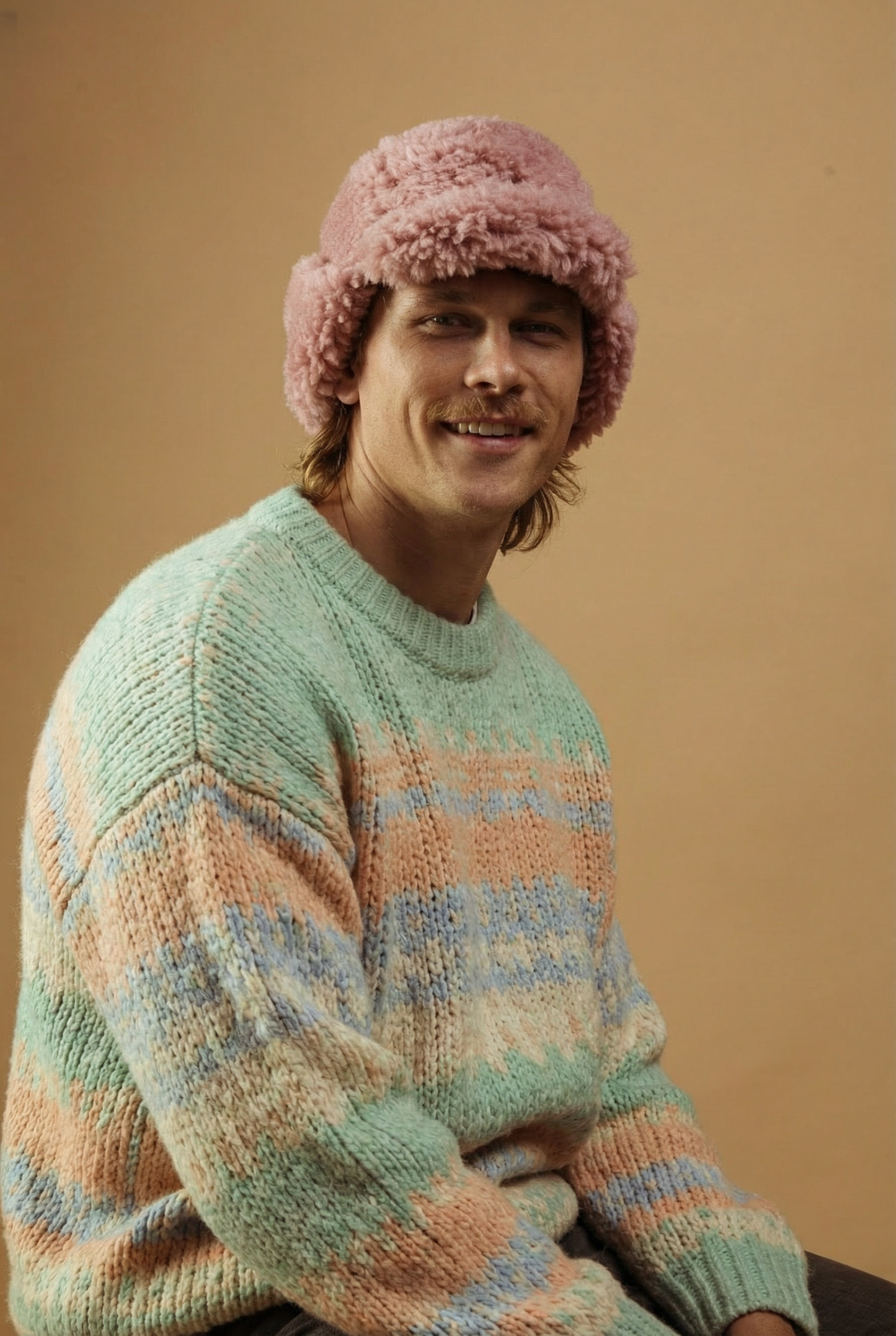 Karvamüts Roosa Tuhkur