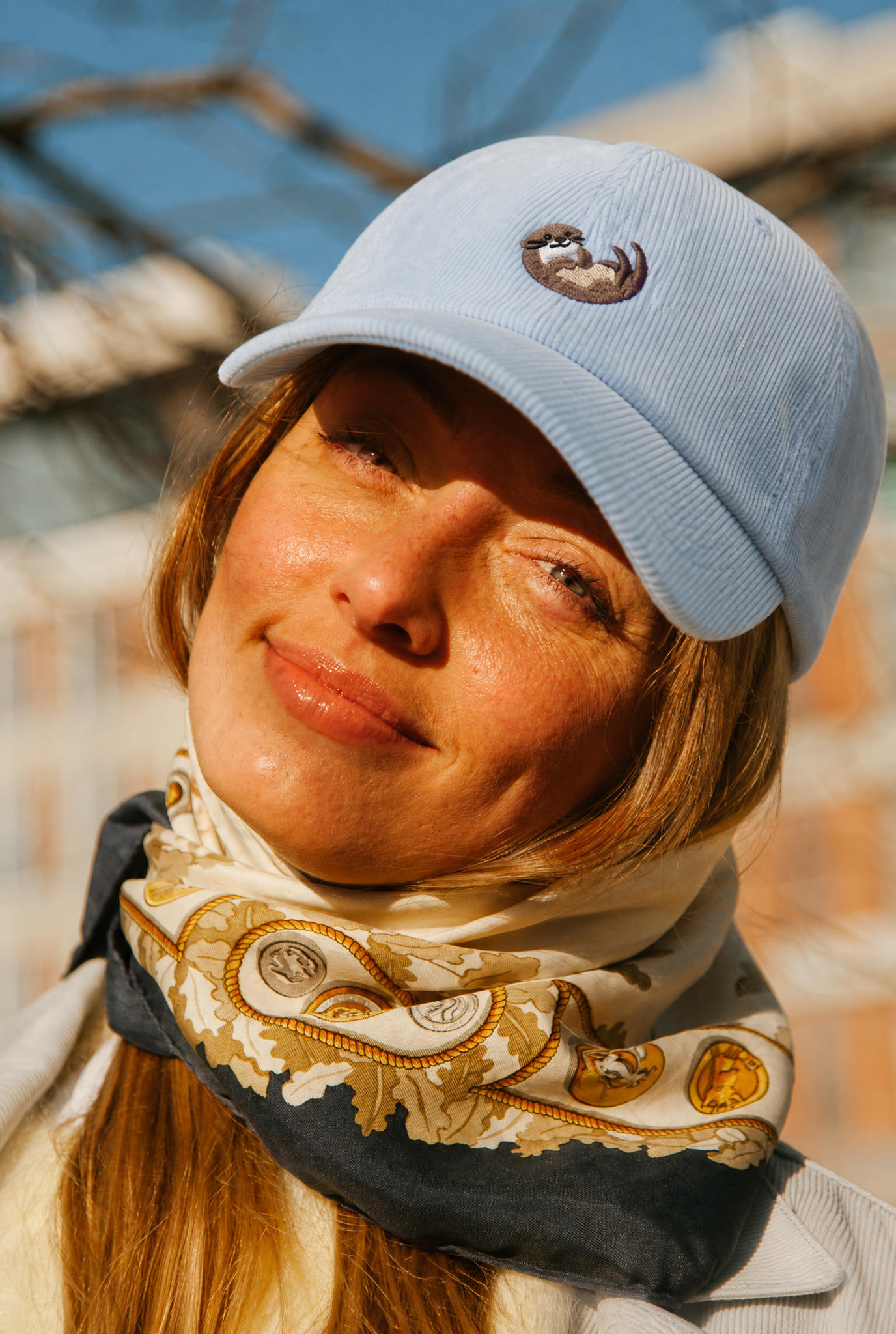 The Coral Blue Cap