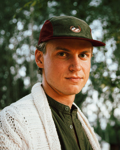 The Lingonberry 5 Panel Cap